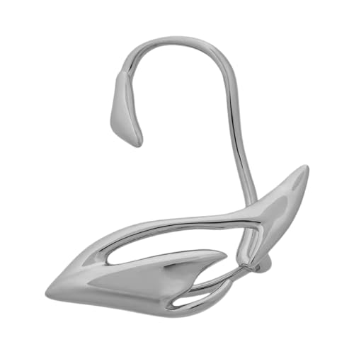 Modische Schlangen-Ohrmanschette, Schmuck ohne Piercing erforderlich, tragbares und sicheres Accessoire, für lange Tragezeit von Uqezagpa