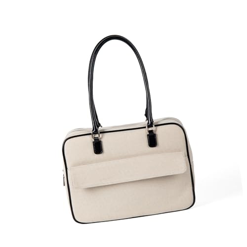 Modische Unterarmtasche, große Kapazität, praktische Schultertaschen, Tragegriff oben, Geldbörse für tägliches Pendeln und gesellschaftliche Zusammenkünfte, funktionale Umhängetasche, Schwarz , One von Uqezagpa