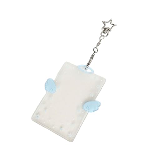 Photookardhalter Schlüsselbund Cartoon Photokardhalter Identitätskarte Schutzhülle School Stationery Supplies Für Frauen Mit Schlüsselbund Koreanisch Populär von Uqezagpa