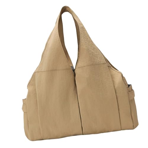 Reisetasche Fitness Tasche Weekender Wasserabweisend Training mit Trocken- und Nass-Trennung Handheld Handtasche Gym Wasserabweisend Reise Training Fitness Sport Strand, khaki, Mass Beauty von Uqezagpa