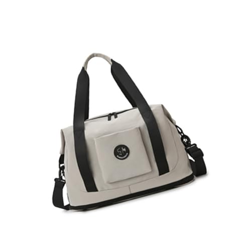 Reisetasche für Damen, Fitnesstasche mit Nass- und Trockentrennung, Übernachtung, Wochenenden, Training, Sport, Training, Fitnessstudio, Gepäck, große Kapazität, Reisen, Fitness, grau, Mass Beauty Reisetasche für Damen, Fitnesstasche mit Nass- und Trockentrennung, Übernachtung, Wochenenden, Training, Sport, Training, Fitnessstudio, Gepäck, große Kapazität, Reisen, Fitness, grau, Mass Beauty von Uqezagpa