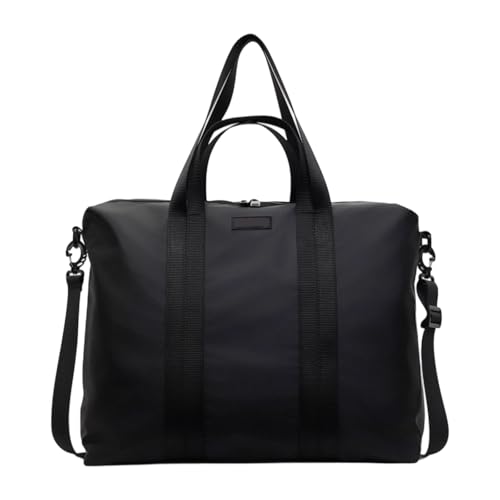 Reisetasche für Sport, Fitnessstudio, Handgepäck, Wochenende, Übernachtung, wasserdicht, Gepäck für Damen, Sporttasche, Schwarz , Mass Beauty von Uqezagpa