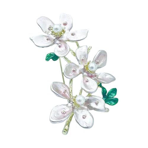 Schöne Pfirsichblüten-Accessoire, Legierung, Anstecknadel, Mode-Brosche, Kleidung, Schmuck, geeignet zum Verschenken oder für eigene Sammlung, Einheitsgröße, Wie beschrieben von Uqezagpa