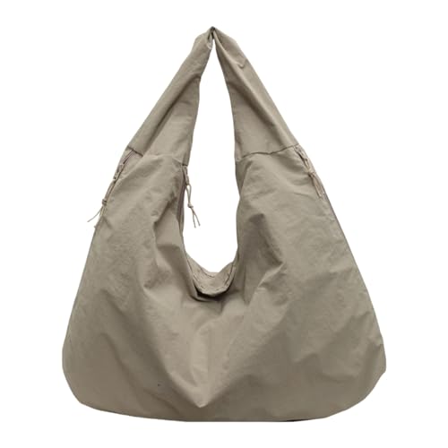 Stilvolle Damen-Unterarmtasche mit viel Platz, Schultertaschen, Reisetasche, lässiger Tragegriff oben, Geldbörse für den täglichen Gebrauch, reisefreundliche Geldbörse, khaki, One Size von Uqezagpa