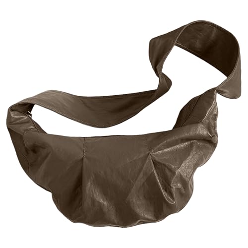 Stilvolle Umhängetasche für Damen und Mädchen, geräumiger Innenraum, PU-Leder, Schultertasche, lässige Unterarm-Geldbörse, Schultertasche, coffee, One Size Stilvolle Umhängetasche für Damen und Mädchen, geräumiger Innenraum, PU-Leder, Schultertasche, lässige Unterarm-Geldbörse, Schultertasche, coffee, One Size von Uqezagpa