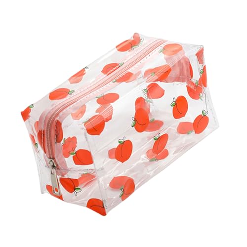 Transparente Kosmetiktasche für Damen, wasserdicht, Reise-Kulturbeutel, PVC, Make-up-Tasche, transparent, Kosmetiktasche, Reisezubehör für Damen von Uqezagpa
