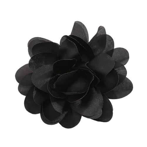 Unqiue Flower Brosche Revers Stecknadel Stilvoller Übergroßer Stoff Flower Pin Für Business Profis Und Hochzeitsfeierlichkeiten von Uqezagpa
