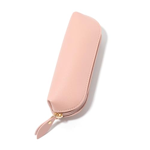 Uqezagpa Ästhetisches Federmäppchen, praktisches Federmäppchen, PU-Leder, große Kapazität, Tasche, Schulbedarf, Tasche, PU-Leder, praktisch, große Kapazität, B von Uqezagpa