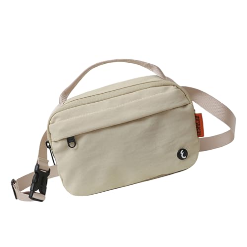 Uqezagpa All-Matching-Umhängetasche, wasserabweisend, Brusttasche mit verstellbarem Riemen, lässiger Crossbody-Bum für Damen, Mädchen, Frauen, wasserabweisend, Schultertasche, lässig, Handy, kleine Uqezagpa All-Matching-Umhängetasche, wasserabweisend, Brusttasche mit verstellbarem Riemen, lässiger Crossbody-Bum für Damen, Mädchen, Frauen, wasserabweisend, Schultertasche, lässig, Handy, kleine von Uqezagpa