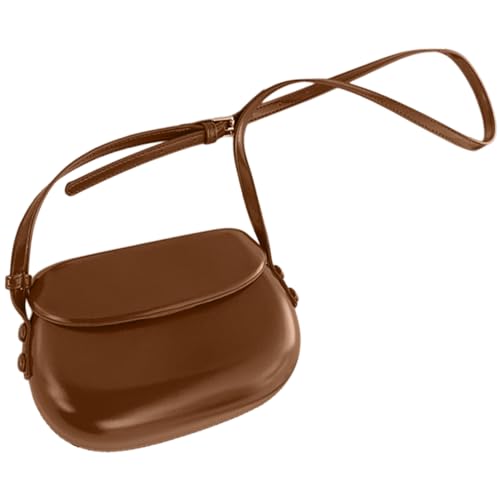 Uqezagpa Damen-Satteltasche, kleine Schultertasche, koreanische Umhängetasche, PU-Leder, Kuriertasche, Einkaufstasche für tägliche Reisen, PU-Leder, koreanische Kuriertasche für den täglichen Gebrauch von Uqezagpa