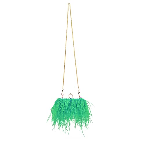 Uqezagpa Damen-Umhängetasche, Abend-Clutch, passend für Hochzeiten, Geldbörse, Damen, Crossbody, modische Kettenschulter, für Damen, Plüsch, Abend-Clutch, Hochzeitshandtaschen, grün, One Size Uqezagpa Damen-Umhängetasche, Abend-Clutch, passend für Hochzeiten, Geldbörse, Damen, Crossbody, modische Kettenschulter, für Damen, Plüsch, Abend-Clutch, Hochzeitshandtaschen, grün, One Size von Uqezagpa