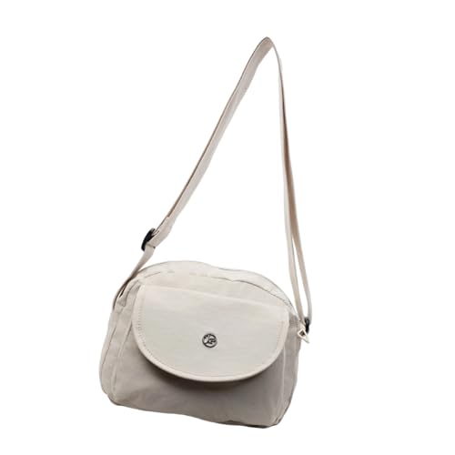 Uqezagpa Damen-Umhängetasche, lässige Reisetasche, modische Kuriertasche, leichte Umhängetasche für Pendler, leichte Schultertasche, Handyaufbewahrung, modische Umhängetasche, beige, One Size Uqezagpa Damen-Umhängetasche, lässige Reisetasche, modische Kuriertasche, leichte Umhängetasche für Pendler, leichte Schultertasche, Handyaufbewahrung, modische Umhängetasche, beige, One Size von Uqezagpa