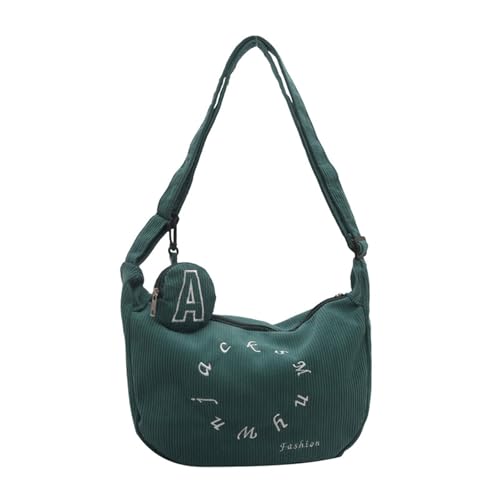 Uqezagpa Damen-Umhängetasche, trendige Knödeltasche, große Kapazität, Messenger, Einkaufen, Herbst, Winter, Crossbody für den täglichen Herbst, Winter, Crossbody-Tasche für Damen, große Kapazität von Uqezagpa