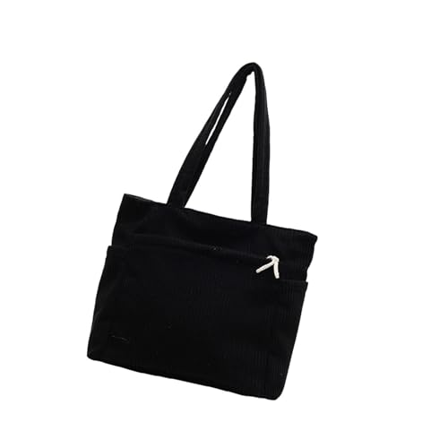 Uqezagpa Damentasche Herbst Winter Achseltasche Große Kapazität Schulter Cord Handtasche Casual Shopping für Alltag Frauen Schulter Große Kapazität Achsel Cord Handtasche für Reisen, Schwarz , One Uqezagpa Damentasche Herbst Winter Achseltasche Große Kapazität Schulter Cord Handtasche Casual Shopping für Alltag Frauen Schulter Große Kapazität Achsel Cord Handtasche für Reisen, Schwarz , One von Uqezagpa