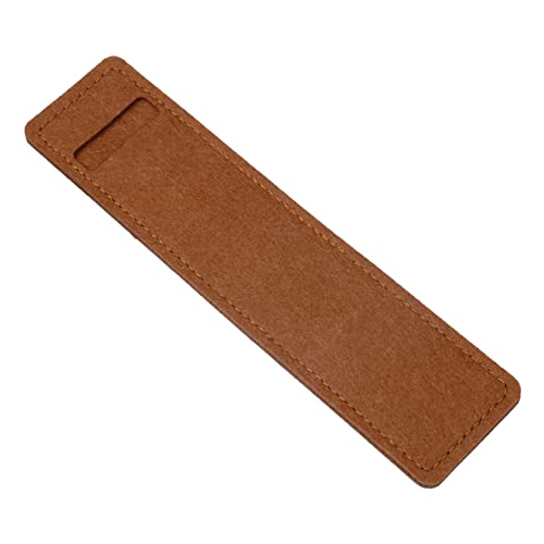 Uqezagpa Einzelner Stift für Etui, Füllfederhülle, Filztasche, reine Farbe, für Füllfederhalter, Gel-P, für Filzhülle, Tasche für Einzelstück, khaki von Uqezagpa