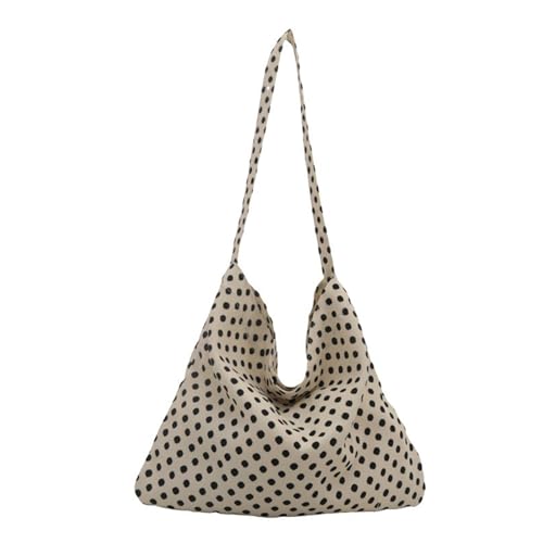 Uqezagpa Elegante Canvas-Umhängetasche für Damen und Mädchen, Schleifen-Handtasche mit großer Kapazität, Crossbody-Taschen für Arbeit oder Freizeit, Canvas-Handtasche, weiß, One Size Uqezagpa Elegante Canvas-Umhängetasche für Damen und Mädchen, Schleifen-Handtasche mit großer Kapazität, Crossbody-Taschen für Arbeit oder Freizeit, Canvas-Handtasche, weiß, One Size von Uqezagpa