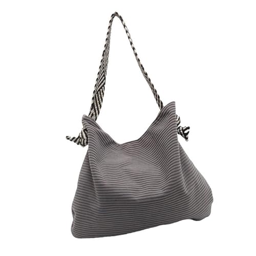 Uqezagpa Elegante Nylon Handtasche Freizeit Tasche Tasche Satchel Für Büroeinkäufe Und Reisen Mit Verstellbarem Schultergurt Freizeiteinkaufstasche von Uqezagpa