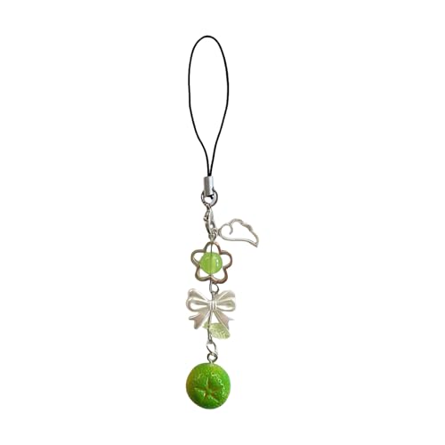 Uqezagpa Elegante Schleife, Blumenanhänger, Obst-Handykette, modisches Handtaschen-Charm-Zubehör für Damen und Mädchen, leichtes Handy-Schlüsselband, Einheitsgröße, Wie beschrieben, Wie beschrieben Uqezagpa Elegante Schleife, Blumenanhänger, Obst-Handykette, modisches Handtaschen-Charm-Zubehör für Damen und Mädchen, leichtes Handy-Schlüsselband, Einheitsgröße, Wie beschrieben, Wie beschrieben von Uqezagpa