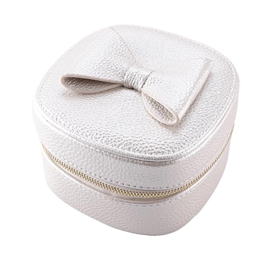 Uqezagpa Eleganter Schmuckverpackungsbox Langlebiger Displayhalter Tragbarer Koffer Für Kleine Ringe Ohrringe Und Accessoires Box Für Mädchen von Uqezagpa
