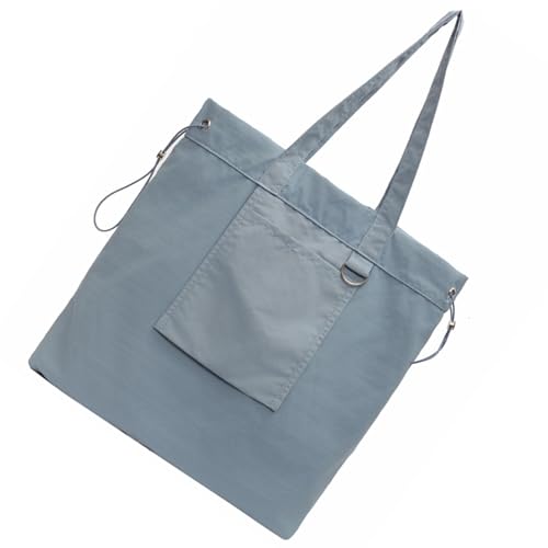 Uqezagpa Funktionelle Umhängetasche, Nylon, Handtasche, große Kapazität, Einkaufstasche, zarte Handtaschen für Arbeit, Schule und Reisen, Unisex, Reise-Schulter, blau, One Size Uqezagpa Funktionelle Umhängetasche, Nylon, Handtasche, große Kapazität, Einkaufstasche, zarte Handtaschen für Arbeit, Schule und Reisen, Unisex, Reise-Schulter, blau, One Size von Uqezagpa