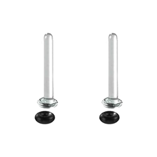 Uqezagpa Glas-Ohrdehnungs-Set, einzelne Plugs für Ohren mit O-Ringen, Expander, Schmuck für trendige Frauen, 2.34x1.56in, Glas, Beryll von Uqezagpa