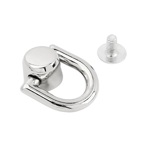 Uqezagpa Gold D Ringe Bolzen Für Lederprojekte Wie Geldbörsen Und Rucksäcke Easy Installation Mode Bag Accessoires Gold D Rings von Uqezagpa