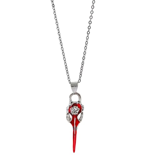 Uqezagpa Halskette mit verstellbarer Länge, Metallanhänger, Unisex, Streetwear-Accessoire, Hip-Hop-Halsband, Schmuck für Herren, 455cm, Metall, Kein Edelstein von Uqezagpa