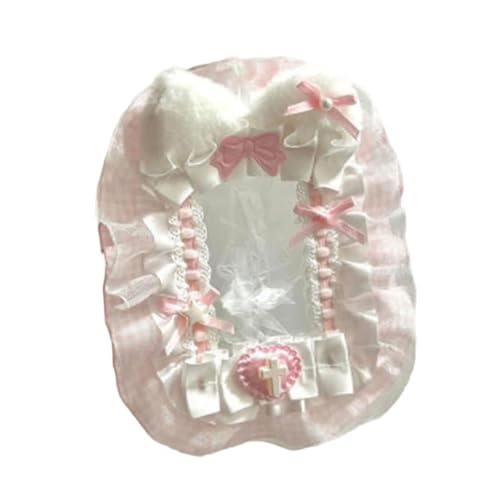 Uqezagpa Kartenhülle mit Schleifen-Motiv, schöne Bus-Schutz, Spitzen-Halter, Aufbewahrungstasche, Fotokarten-Schleifen, Kartenspitze, Fotohüllen, B Uqezagpa Kartenhülle mit Schleifen-Motiv, schöne Bus-Schutz, Spitzen-Halter, Aufbewahrungstasche, Fotokarten-Schleifen, Kartenspitze, Fotohüllen, B von Uqezagpa