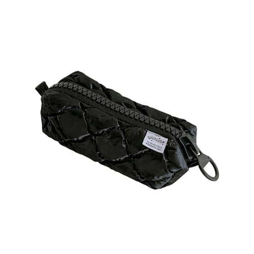 Uqezagpa Large Bleistiftkoffer Polyester Baumwollstiftbeutel Stift Organisatoren Reißverschlussbeutel Reise Make Up Tasche Für Büroschule Große Bleistiftkoffer von Uqezagpa