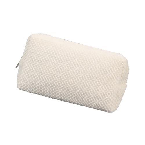 Uqezagpa Mehrzweck-Federmäppchen, großes Fassungsvermögen, Plüsch-Federmäppchen, Reißverschluss, Stiftebeutel, Make-up-Tasche für Mädchen, Frauen, Reise-Kosmetik-Organizer, beige Uqezagpa Mehrzweck-Federmäppchen, großes Fassungsvermögen, Plüsch-Federmäppchen, Reißverschluss, Stiftebeutel, Make-up-Tasche für Mädchen, Frauen, Reise-Kosmetik-Organizer, beige von Uqezagpa