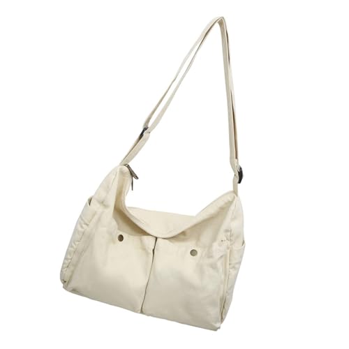 Uqezagpa Messenger-Tasche aus Segeltuch, große Umhängetasche mit mehreren Taschen, Schultertasche, für Reisen, Schule, Arbeit, Unisex, Geschenk, Messenger, große Umhängetasche für Damen und Herren Uqezagpa Messenger-Tasche aus Segeltuch, große Umhängetasche mit mehreren Taschen, Schultertasche, für Reisen, Schule, Arbeit, Unisex, Geschenk, Messenger, große Umhängetasche für Damen und Herren von Uqezagpa