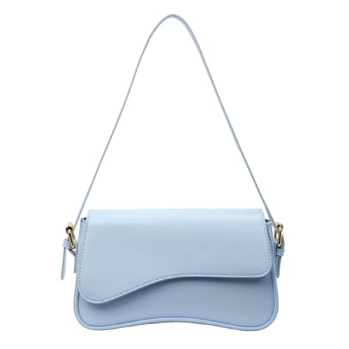 Uqezagpa Modische Damen Umhängetasche 2025 Achseltasche PU Leder Crossbody Geldbörse Arbeit Handtasche mit verstellbaren Trägern Damen Schulter, blau, One Size Uqezagpa Modische Damen Umhängetasche 2025 Achseltasche PU Leder Crossbody Geldbörse Arbeit Handtasche mit verstellbaren Trägern Damen Schulter, blau, One Size von Uqezagpa