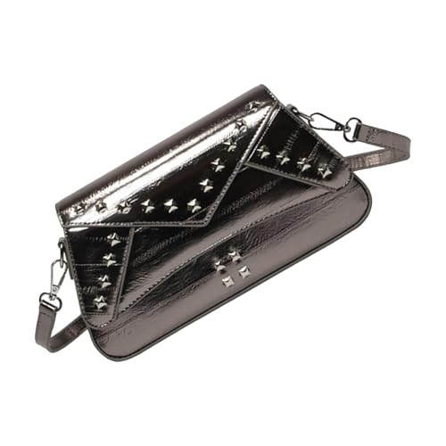 Uqezagpa Modische Umhängetasche aus PU-Leder für Damen und Mädchen, lässige Umhängetasche, verstellbare Umhängetasche für den täglichen Gebrauch, C, One Size Uqezagpa Modische Umhängetasche aus PU-Leder für Damen und Mädchen, lässige Umhängetasche, verstellbare Umhängetasche für den täglichen Gebrauch, C, One Size von Uqezagpa