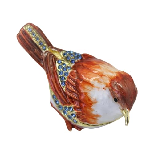 Uqezagpa Multifunktionaler Spatz Geformter Schmuckhalter Elegantes Display Hülle Für Kleine Zubehörringe Und Ohrringe Box Frauen Juwelier Organisator von Uqezagpa