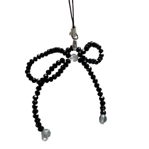 Uqezagpa Nettes Telefon Lanyard Delicate Bowknot Telefonkette Süßes Telefon Charme Trendy Perlen Telefonzubehör Für Die Tägliche Party Geeignet von Uqezagpa
