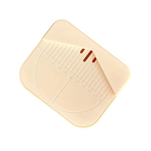 Uqezagpa Ohrring-Bohrbox mit eingebautem Sammler für Polymere, Ton, Ohrringe, Schmuck, Basteln und kleine, 12.4x10.4cm, Kunststoff von Uqezagpa