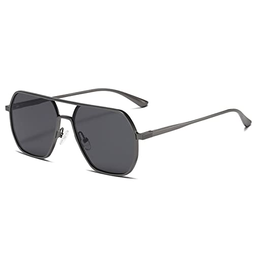 Uqezagpa Polarisierte Sonnenbrille, Fahrbrille, UV-Schutz, Sonnenbrille, blendfrei, Nachtsicht, Aluminium-Sonnenbrille, polarisierte Sonnenbrille, D von Uqezagpa