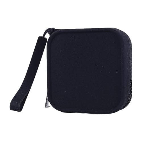 Uqezagpa Praktische, stabile Silikon-Schmuck-Münzgeldbörse, weiche Materialien, Dekoration für trendige Frauen und Studenten, Schwarz , 10*10cm Uqezagpa Praktische, stabile Silikon-Schmuck-Münzgeldbörse, weiche Materialien, Dekoration für trendige Frauen und Studenten, Schwarz , 10*10cm von Uqezagpa