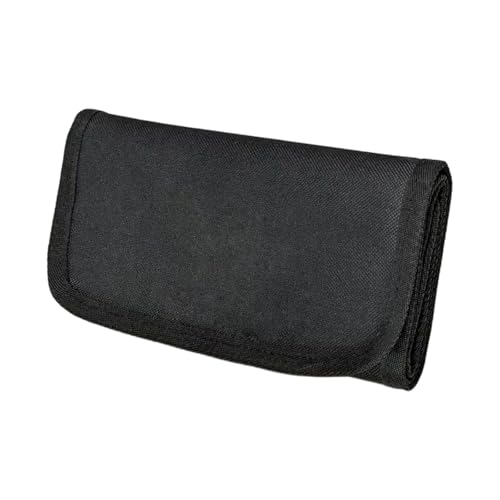 Uqezagpa Reisegröße, mehrere Währungs-Organizer mit 6 Fächern, reißfestes Oxford-Gewebe für Bargeld, Pässe, Karten, Urlaub, Geld-Management-Tasche von Uqezagpa