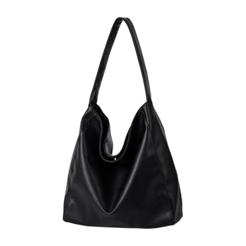 Uqezagpa Schulter-Handtasche, lässige Tragetasche für Damen und Mädchen, große Ledergeldbörse, Handtaschen, Arbeitstasche, Handtaschen, Valentinstagsgeschenke, Damen Toted, Schwarz , One Size Uqezagpa Schulter-Handtasche, lässige Tragetasche für Damen und Mädchen, große Ledergeldbörse, Handtaschen, Arbeitstasche, Handtaschen, Valentinstagsgeschenke, Damen Toted, Schwarz , One Size von Uqezagpa