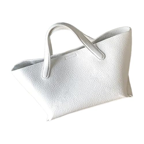 Uqezagpa Schulter-Handtasche, lässige Tragetasche für Damen und Mädchen, große Ledergeldbörse, Handtaschen, Arbeitstasche, Handtaschen, Valentinstagsgeschenke, Tragegriff oben, beige, One Size Uqezagpa Schulter-Handtasche, lässige Tragetasche für Damen und Mädchen, große Ledergeldbörse, Handtaschen, Arbeitstasche, Handtaschen, Valentinstagsgeschenke, Tragegriff oben, beige, One Size von Uqezagpa