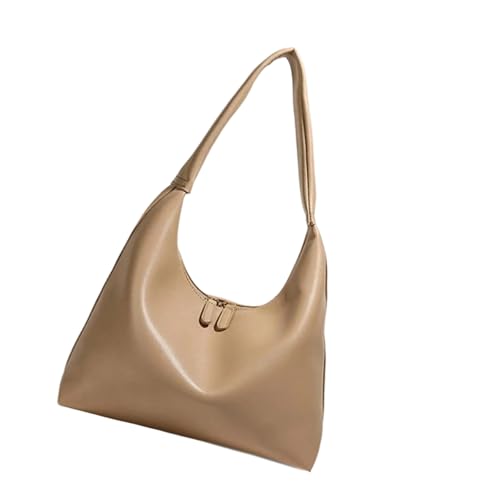 Uqezagpa Simple Hoboes Handtasche unter dem Arm, süße Clutches Geldbörse mit Reißverschluss, Schultertaschen für Frauen und Mädchen, Geschenke, Hoboes Handtasche, aprikose, One Size Uqezagpa Simple Hoboes Handtasche unter dem Arm, süße Clutches Geldbörse mit Reißverschluss, Schultertaschen für Frauen und Mädchen, Geschenke, Hoboes Handtasche, aprikose, One Size von Uqezagpa
