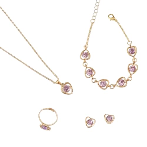 Uqezagpa Stilvolle Kristall-Herz-Ohrstecker, bequem zu tragen, Herz-Legierung, Textur, geeignet für Dating und Freizeitveranstaltungen, stilvolle Accessoires für Damen, Einheitsgröße, Wie beschrieben von Uqezagpa