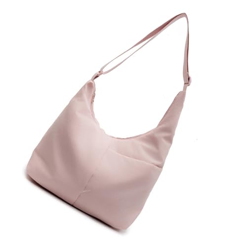 Uqezagpa Stilvolle Nylon-Umhängetasche mit verstellbarem Riemen für Damen und Herren, lässige Schultertasche für Arbeit, Reisen oder den täglichen Gebrauch, C, One Size von Uqezagpa