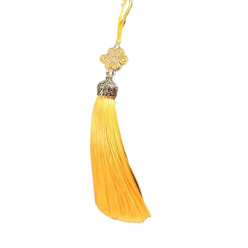 Uqezagpa Traditionelle Chinesische Knoten Quasten Pendell Polyester Textur Hanging Anhänger Perfekt Zum Handwerksliebhaber Und Kulturellen Dekoren von Uqezagpa
