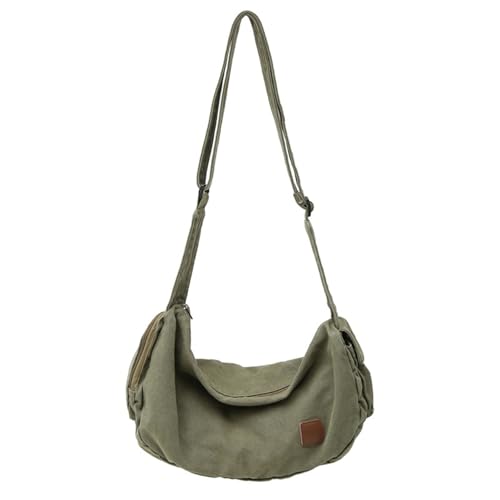 Uqezagpa Umhängetasche aus Segeltuch für Damen und Herren, für Herbst und Winter, große Kapazität, Messenger, Schule, für tägliche Reisen, modische Schultertasche, große Kapazität, Crossbody, Pendeln Uqezagpa Umhängetasche aus Segeltuch für Damen und Herren, für Herbst und Winter, große Kapazität, Messenger, Schule, für tägliche Reisen, modische Schultertasche, große Kapazität, Crossbody, Pendeln von Uqezagpa