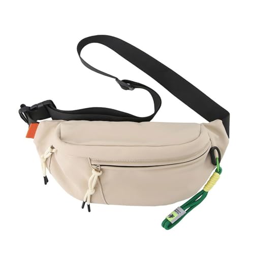 Vielseitige Outdoor-Hüfttasche mit verstellbarem Riemen, Crossbody-Brusttasche, Nylon-Gürteltaschen für Wandern, Radfahren, Freizeit-Radfahren, weiß, Mass Beauty Vielseitige Outdoor-Hüfttasche mit verstellbarem Riemen, Crossbody-Brusttasche, Nylon-Gürteltaschen für Wandern, Radfahren, Freizeit-Radfahren, weiß, Mass Beauty von Uqezagpa