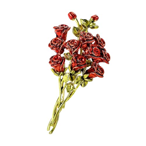 Vielseitige Rosen-Brosche für moderne Frauen, die Schlichtheit und Eleganz in ihren Accessoires suchen, Hochzeitsfeier-Brosche, Einheitsgröße, Wie beschrieben von Uqezagpa