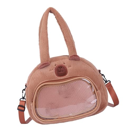 Weiche Plüsch-Umhängetasche mit geräumigem Innengriff oben, lässige Unterarm-Geldbörse für Ihren täglichen Bedarf, Neuheit Crossbody Geldbörse Weiche Plüsch-Umhängetasche mit geräumigem Innengriff oben, lässige Unterarm-Geldbörse für Ihren täglichen Bedarf, Neuheit Crossbody Geldbörse von Uqezagpa