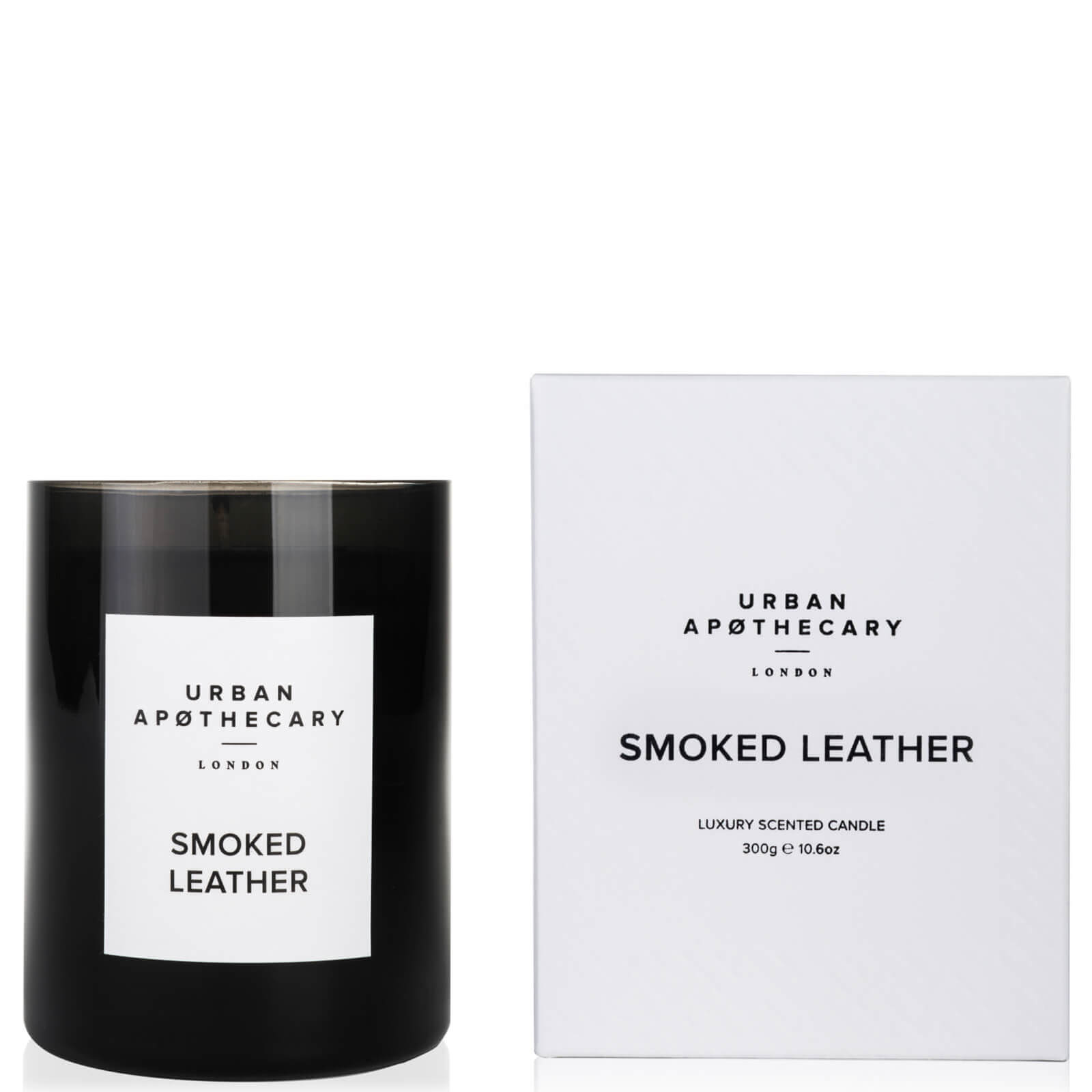 Urban Apothecary Räucherleder Luxus Kerze - 300g von Urban Apothecary